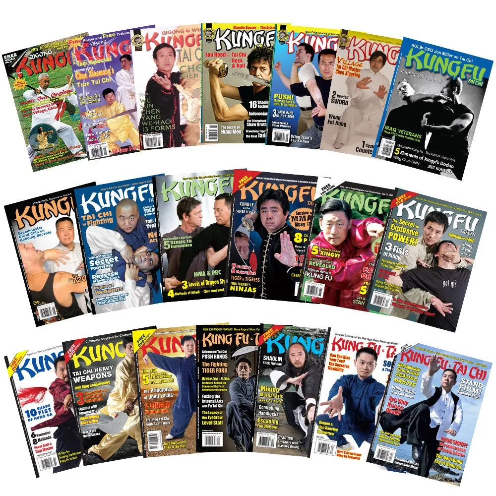 15% OFF - Kung Fu Tai Chi Magazine Special - Tai Chi Pack