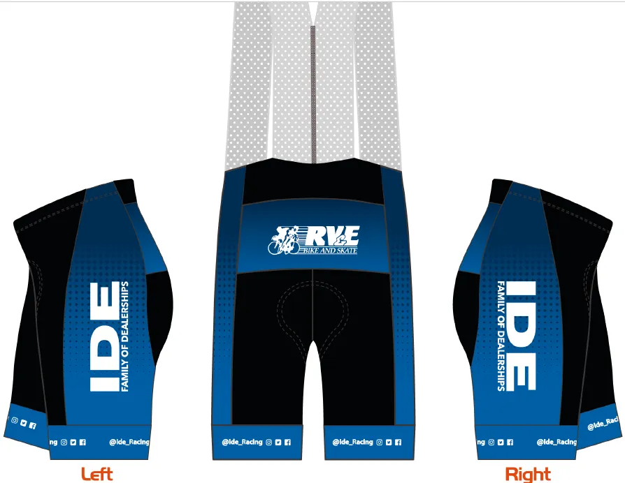 2022 "Ide Racing" Cycling Bib Shorts