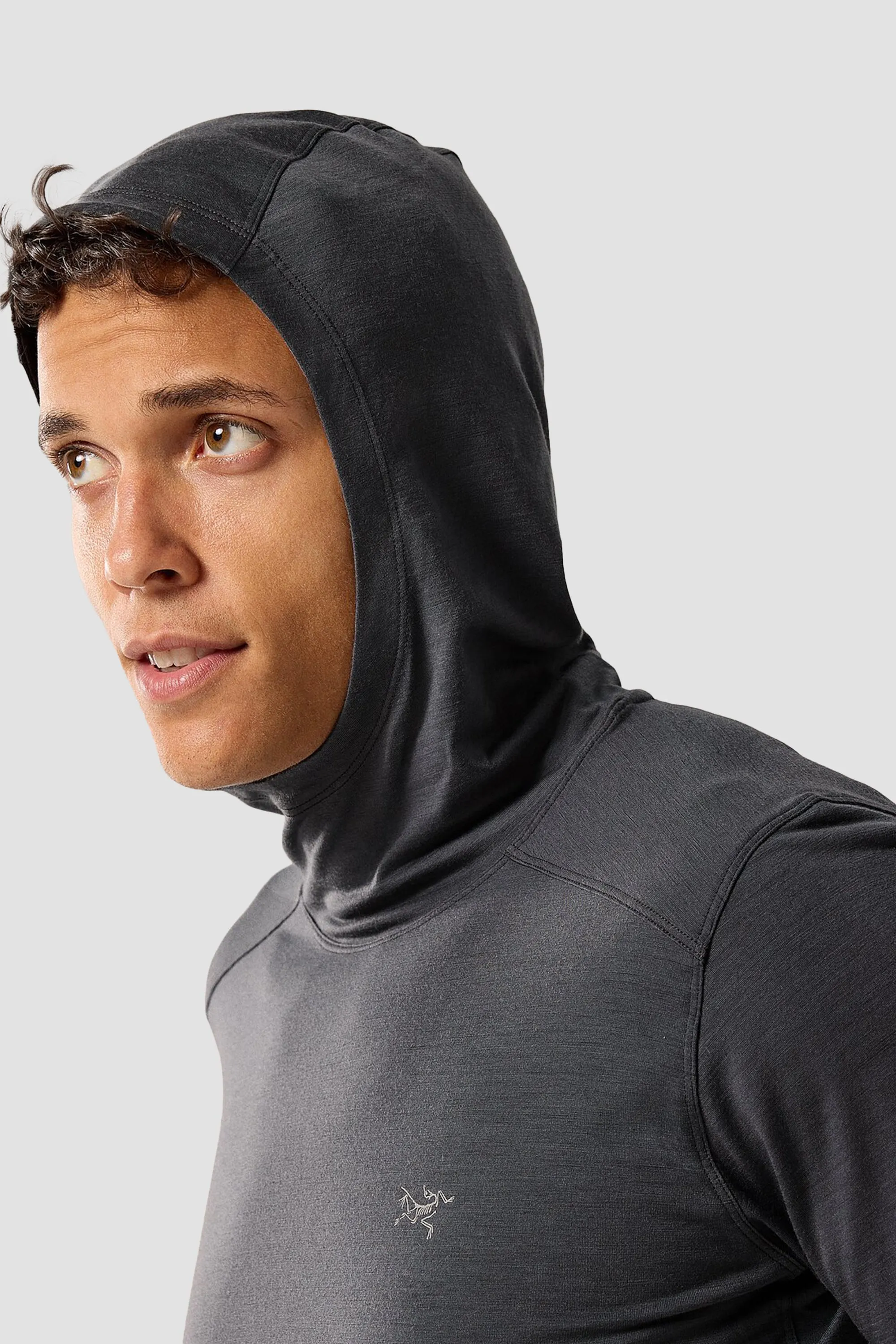 Arc'teryx Men's Ionia Merino Wool Hoody in Cloud