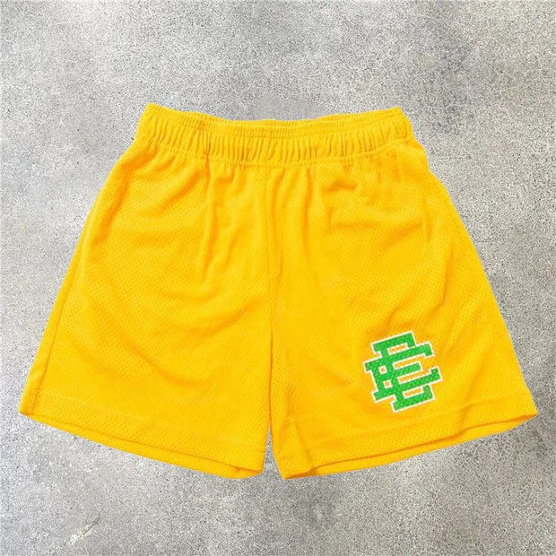 Casual fitness shorts sports mesh shorts