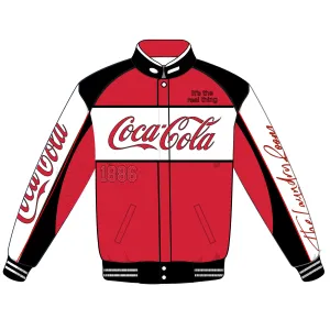 Coca Cola Racing Jacket  - Racing Jacket - Black & Red & White