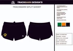 Cougars-TF- Mens Split Track Short