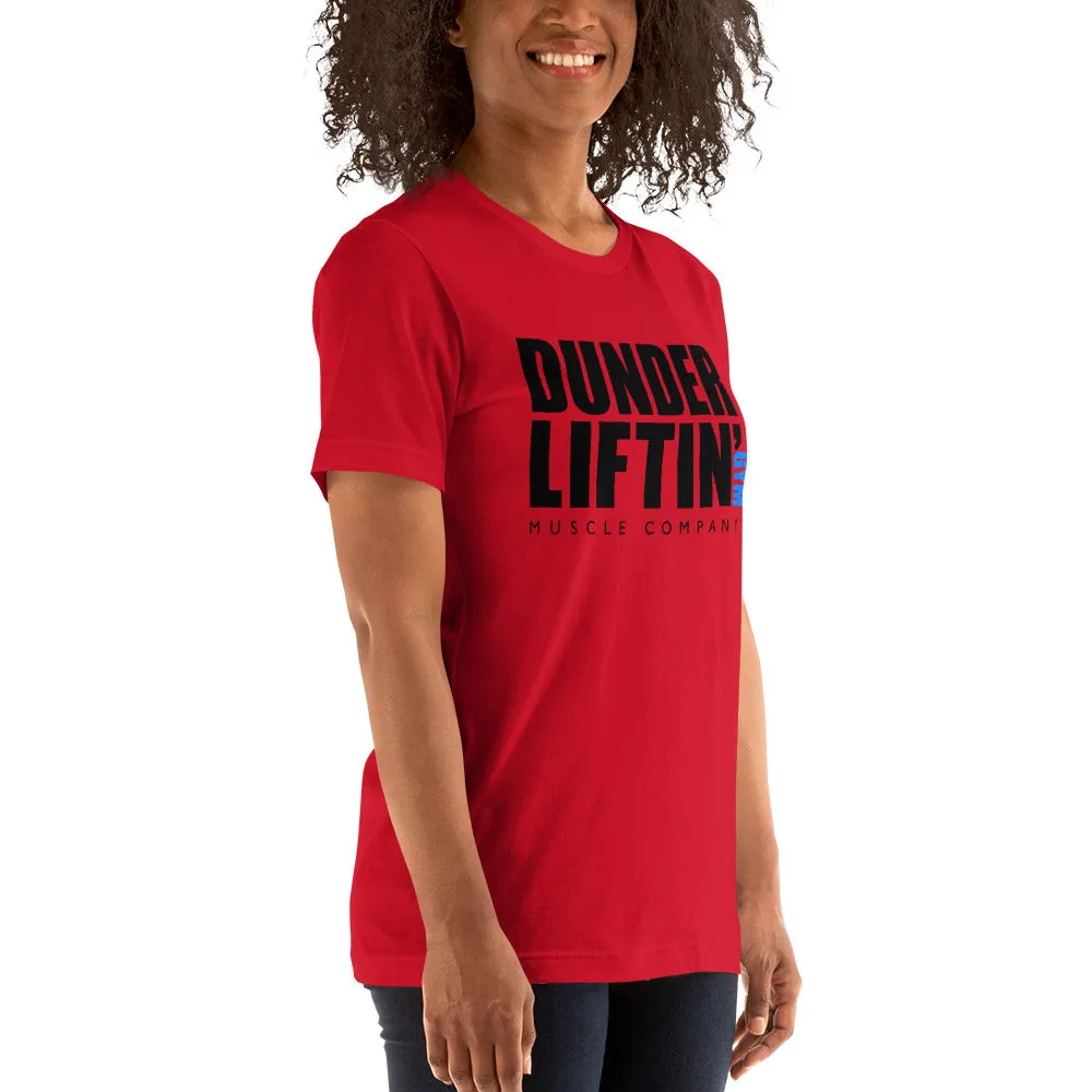 Dunder Liftin Muscle Company - Women's T-Shirt