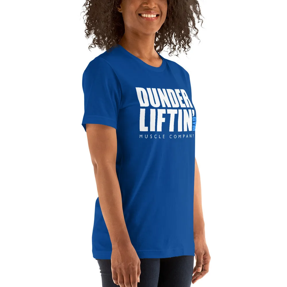 Dunder Liftin Muscle Company - Women's T-Shirt