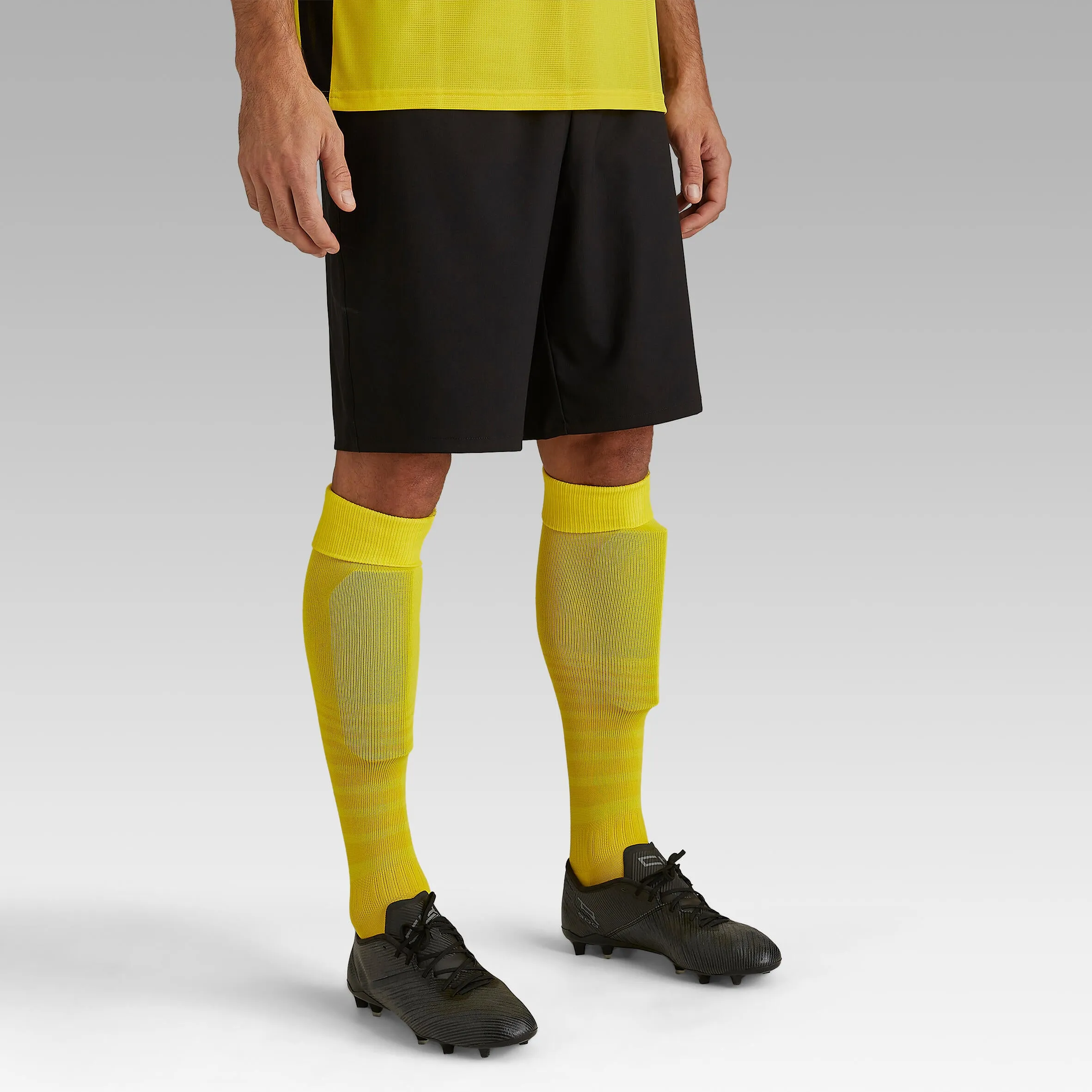 Football shorts Viralto women's/men's yellow KIPSTA, sunny yellow