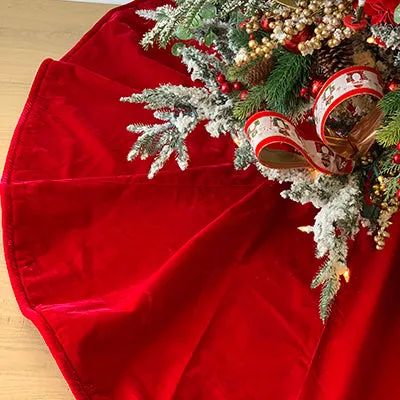 French Velvet Tree Skirt