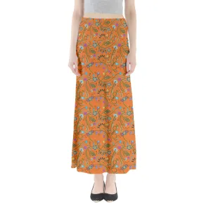 Fresh Fleur Carrot Full Length Maxi Skirt