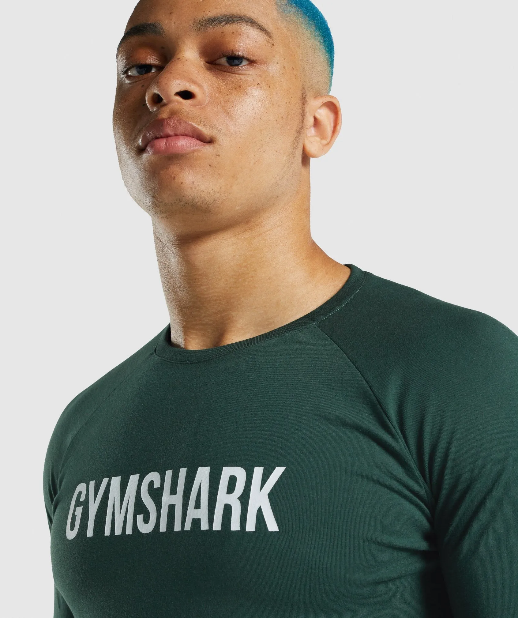 Gymshark Apollo Long Sleeve T-Shirt - Dark Green