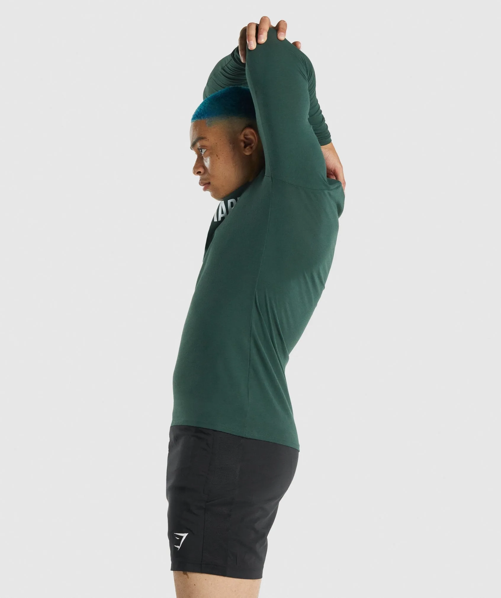 Gymshark Apollo Long Sleeve T-Shirt - Dark Green