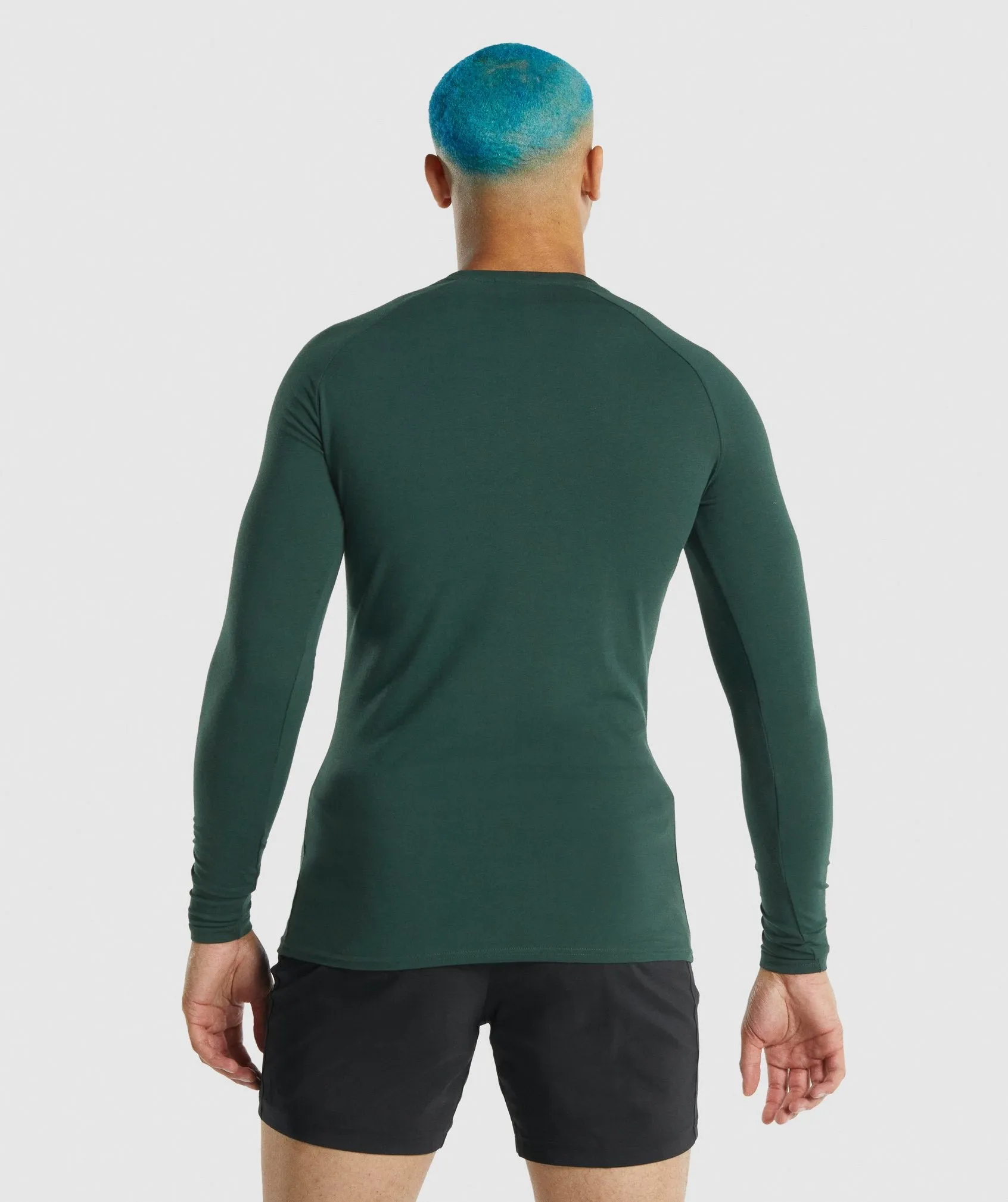 Gymshark Apollo Long Sleeve T-Shirt - Dark Green