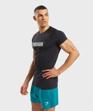 Gymshark Apollo T-Shirt - Black