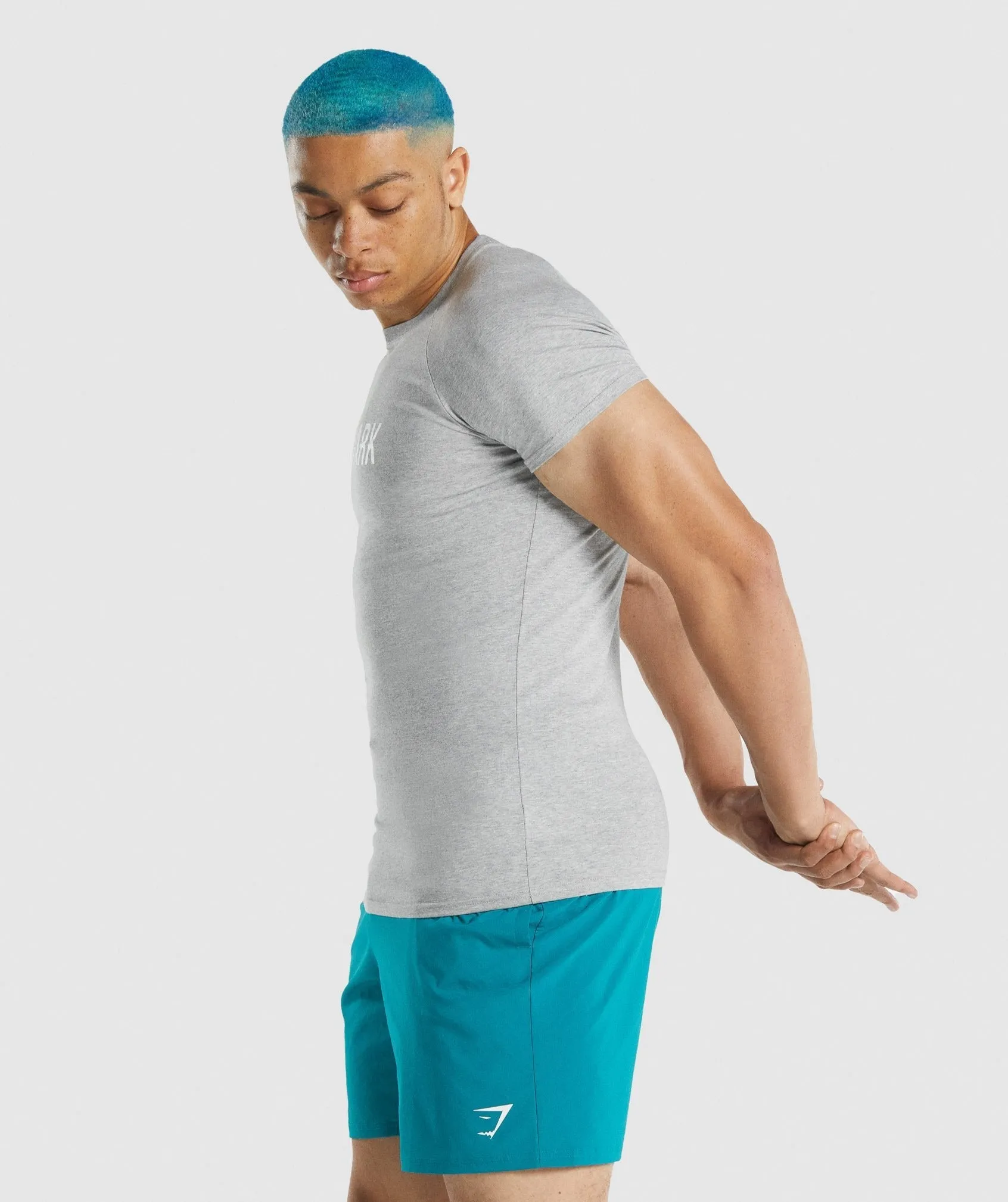 Gymshark Apollo T-Shirt - Light Grey Marl