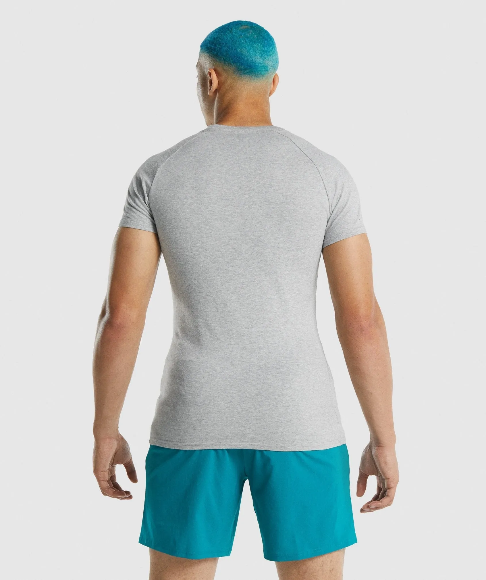 Gymshark Apollo T-Shirt - Light Grey Marl