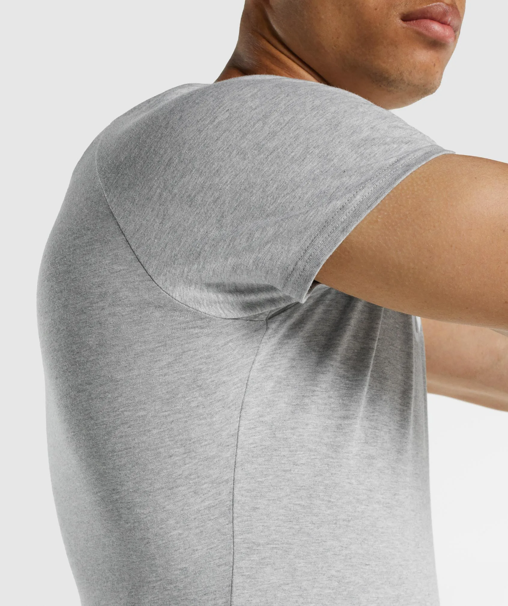 Gymshark Apollo T-Shirt - Light Grey Marl