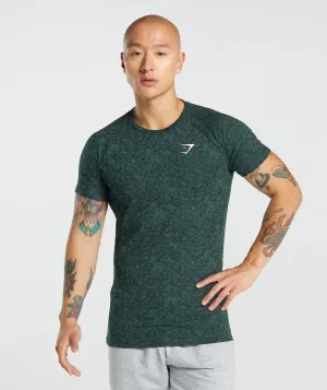 Gymshark Critical 2.0 T-Shirt - Dark Green Print