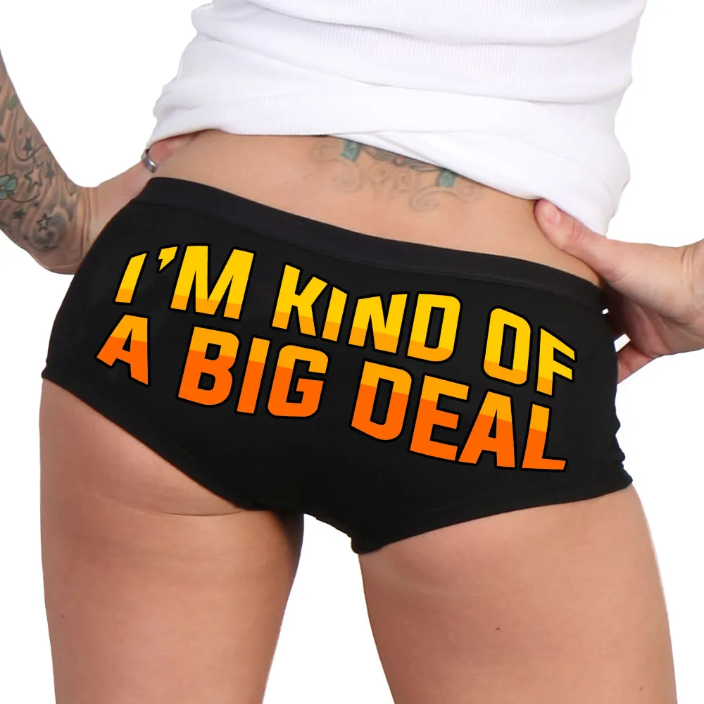 Hot Leathers I'm Kind of a Big Deal Boy Shorts PTB7533