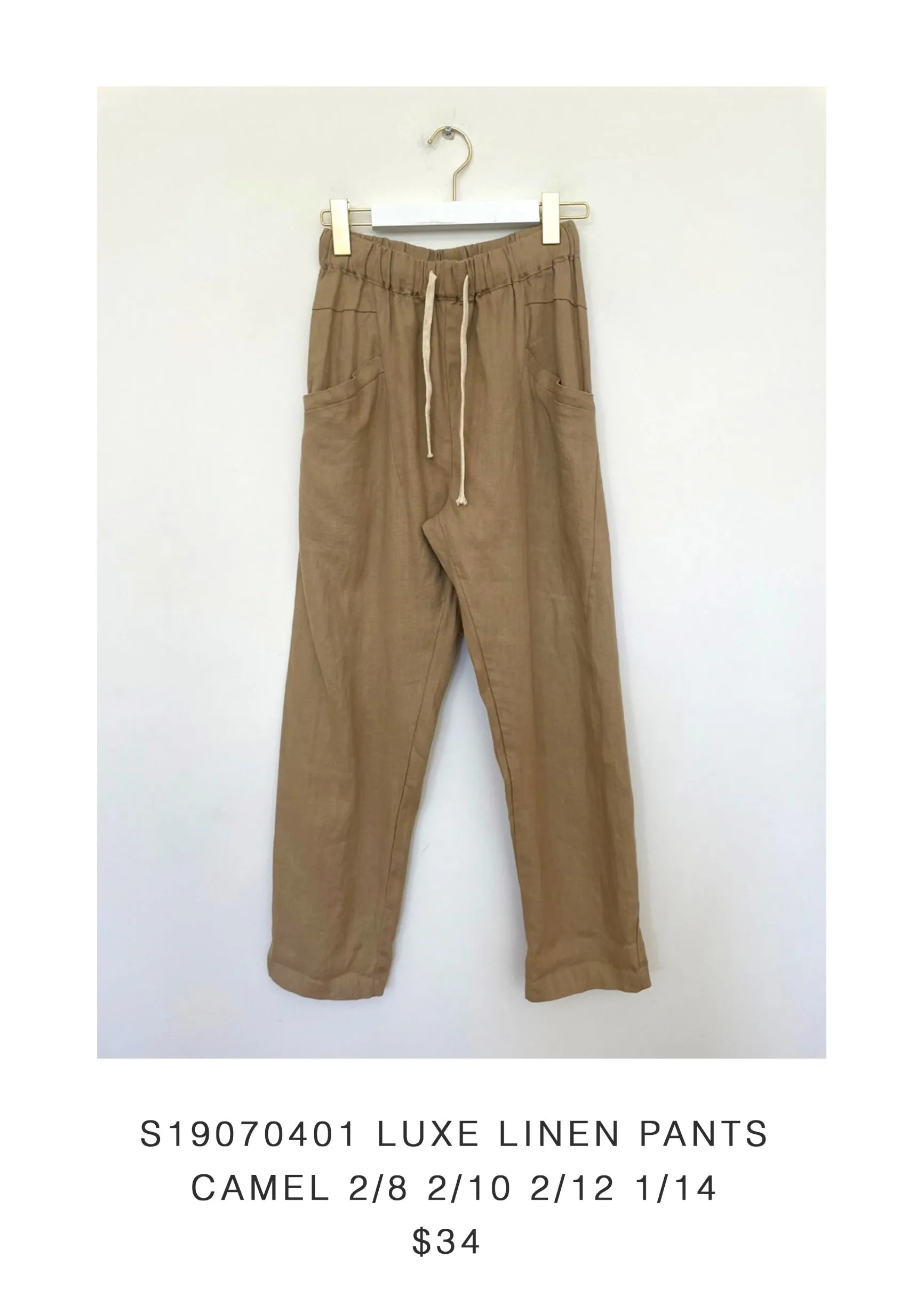 Luxe Linen Pants