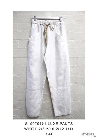 Luxe Linen Pants