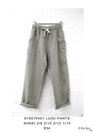 Luxe Linen Pants