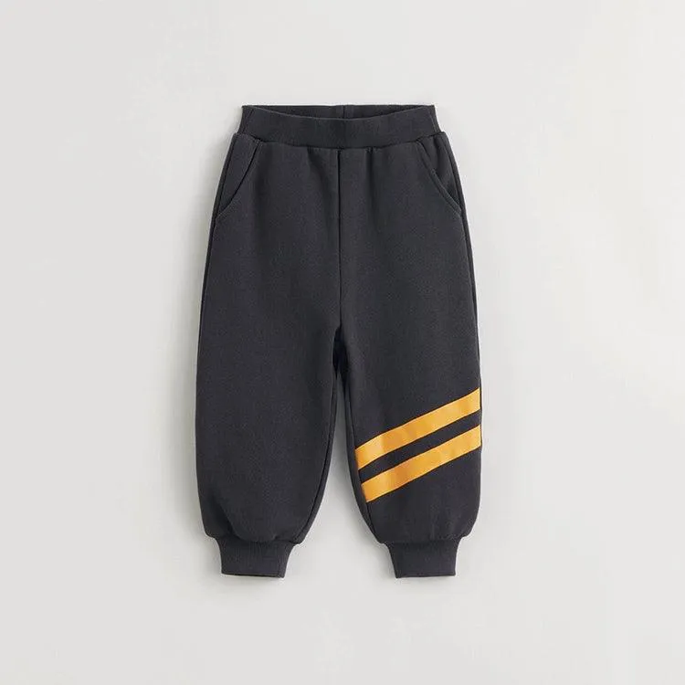 MARC & JANIE Boys Color Block Striped Sweatpants 240690