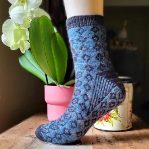 Martha Socks  | Knitting pattern and knitting kits