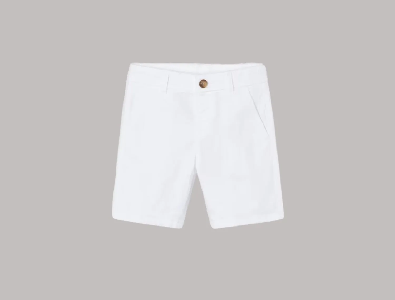 Mayoral Boys White Chino Shorts