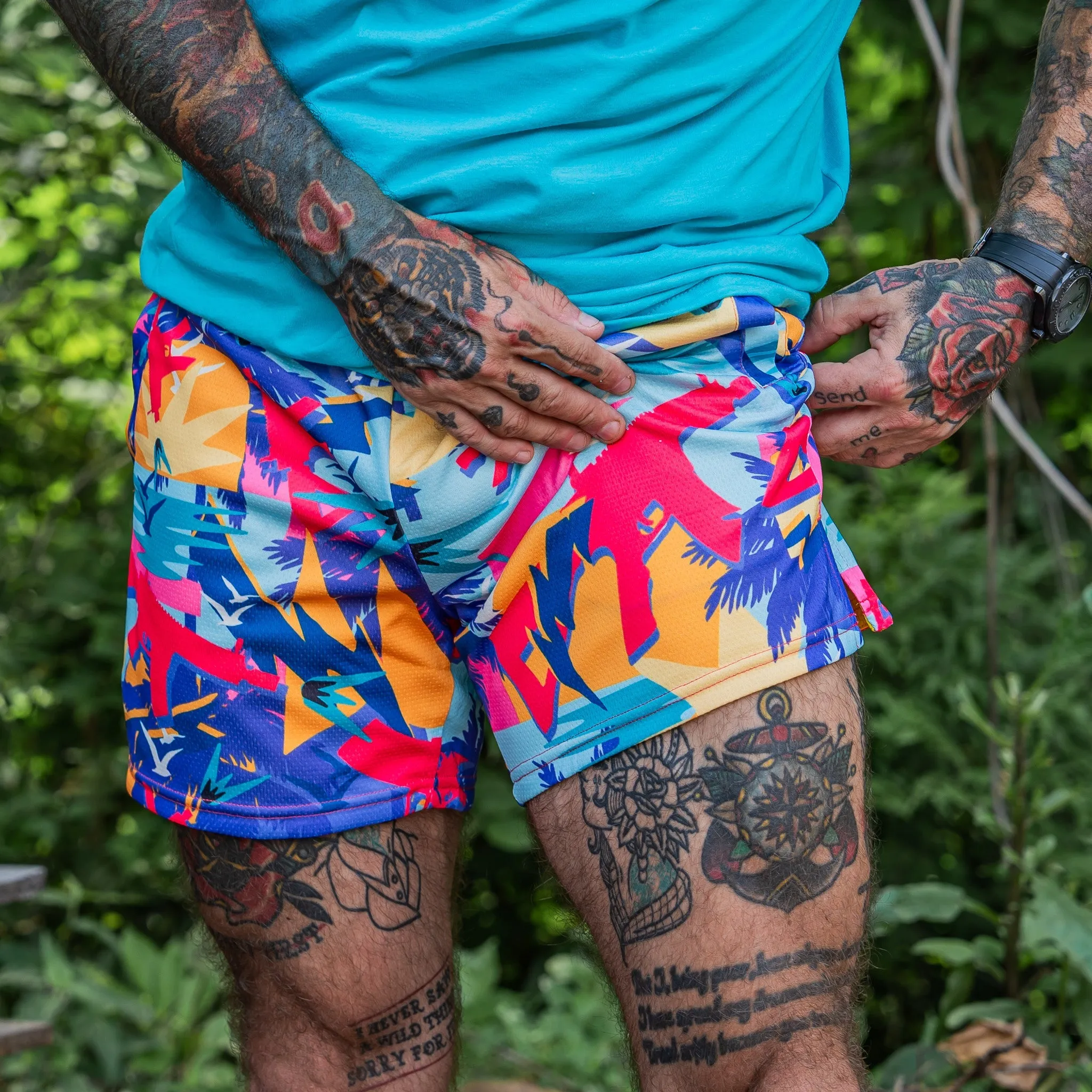 Men's Hoochie Daddy Mesh Shorts | 5"