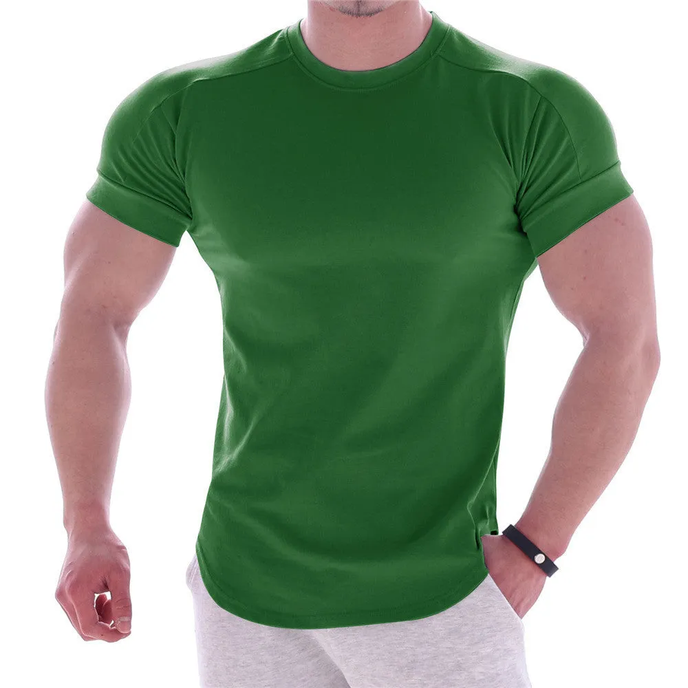 Men's Muscle Fit Cotton Stretch T-Shirt