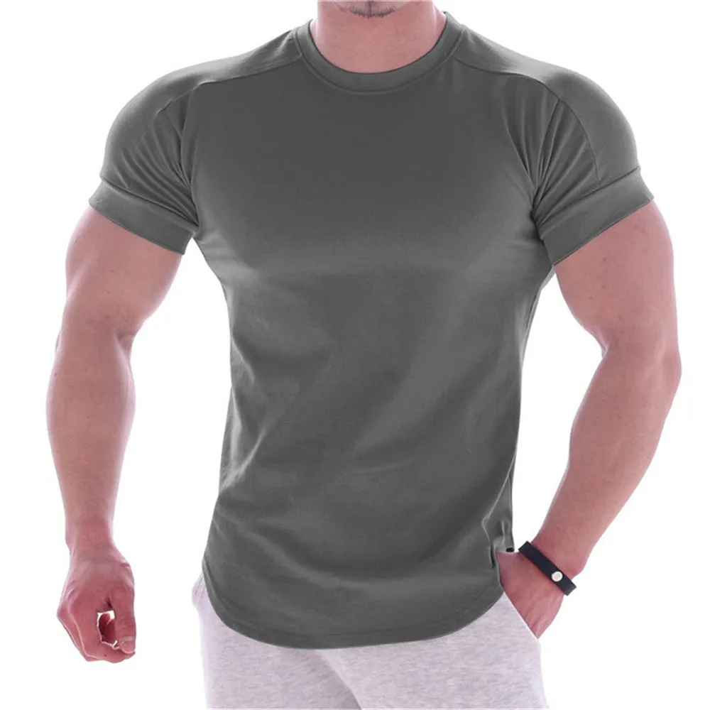 Men's Muscle Fit Cotton Stretch T-Shirt