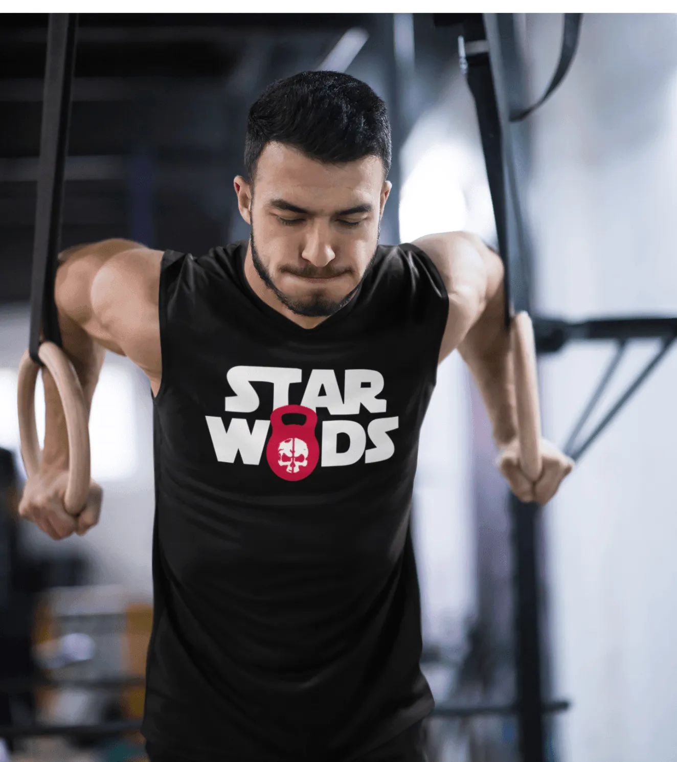 Men's Star Wods Muscle Tank T-shirt