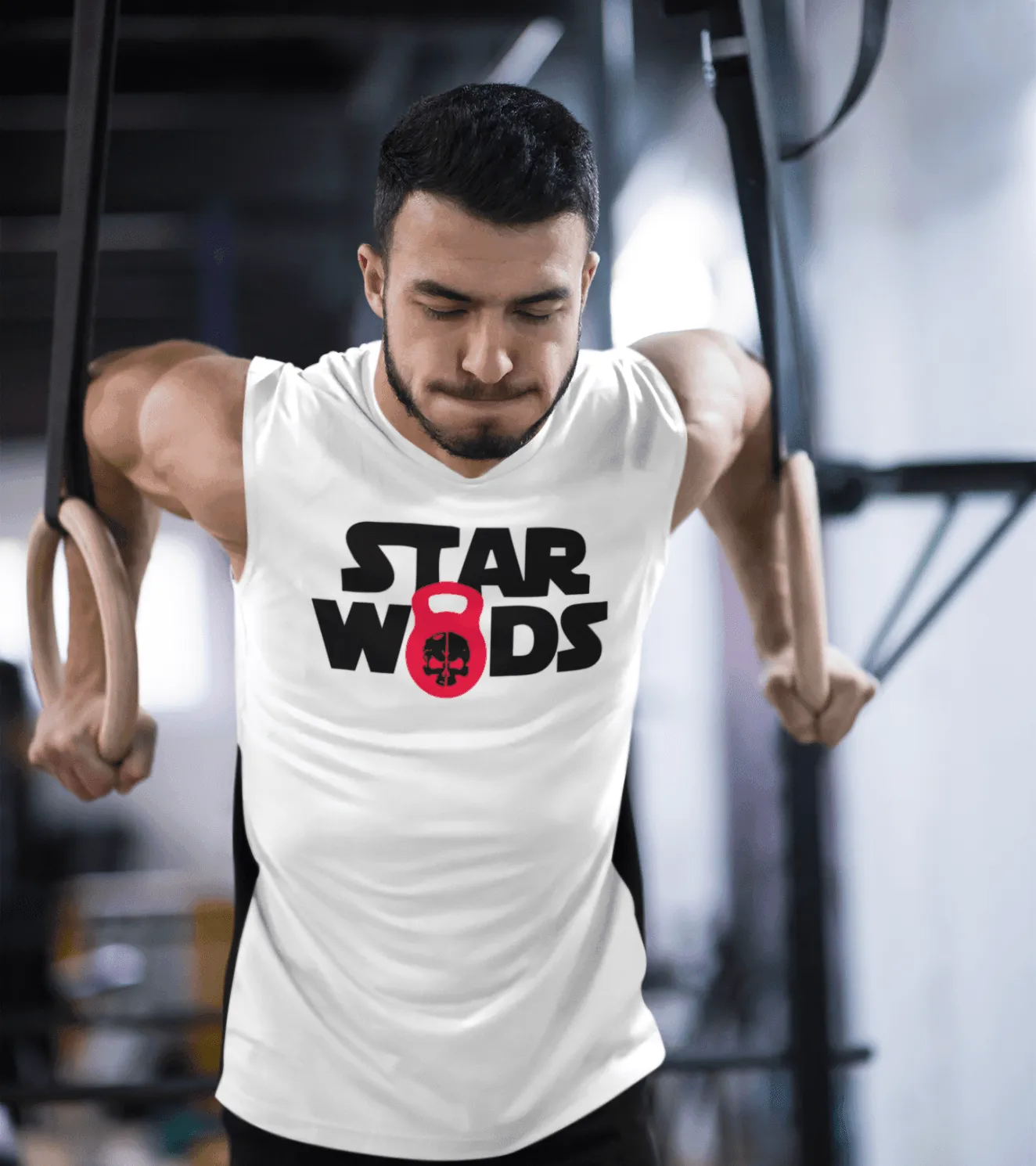 Men's Star Wods Muscle Tank T-shirt