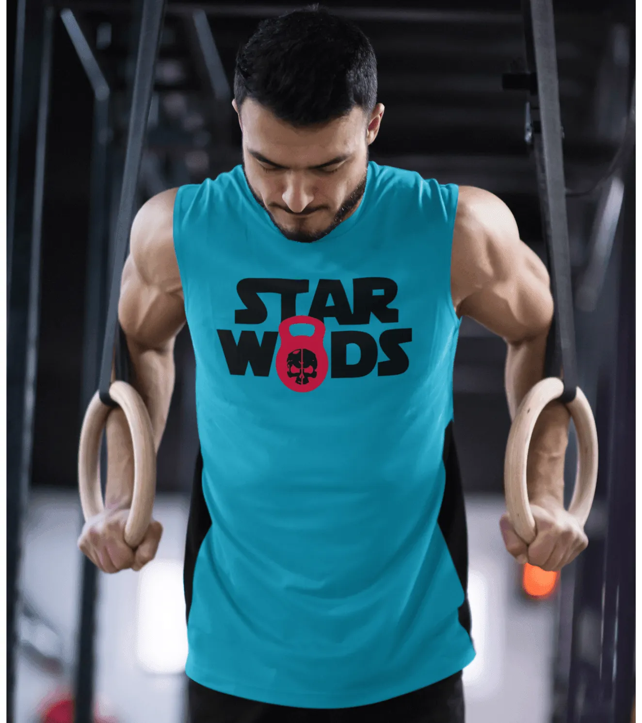 Men's Star Wods Muscle Tank T-shirt