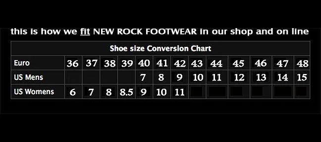 New Rock - Shock 6 Buckle Boot