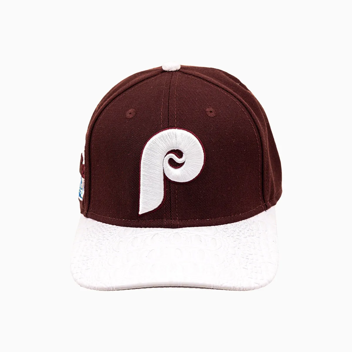 Philadelphia Phillies MLB Leather Snapback Hat