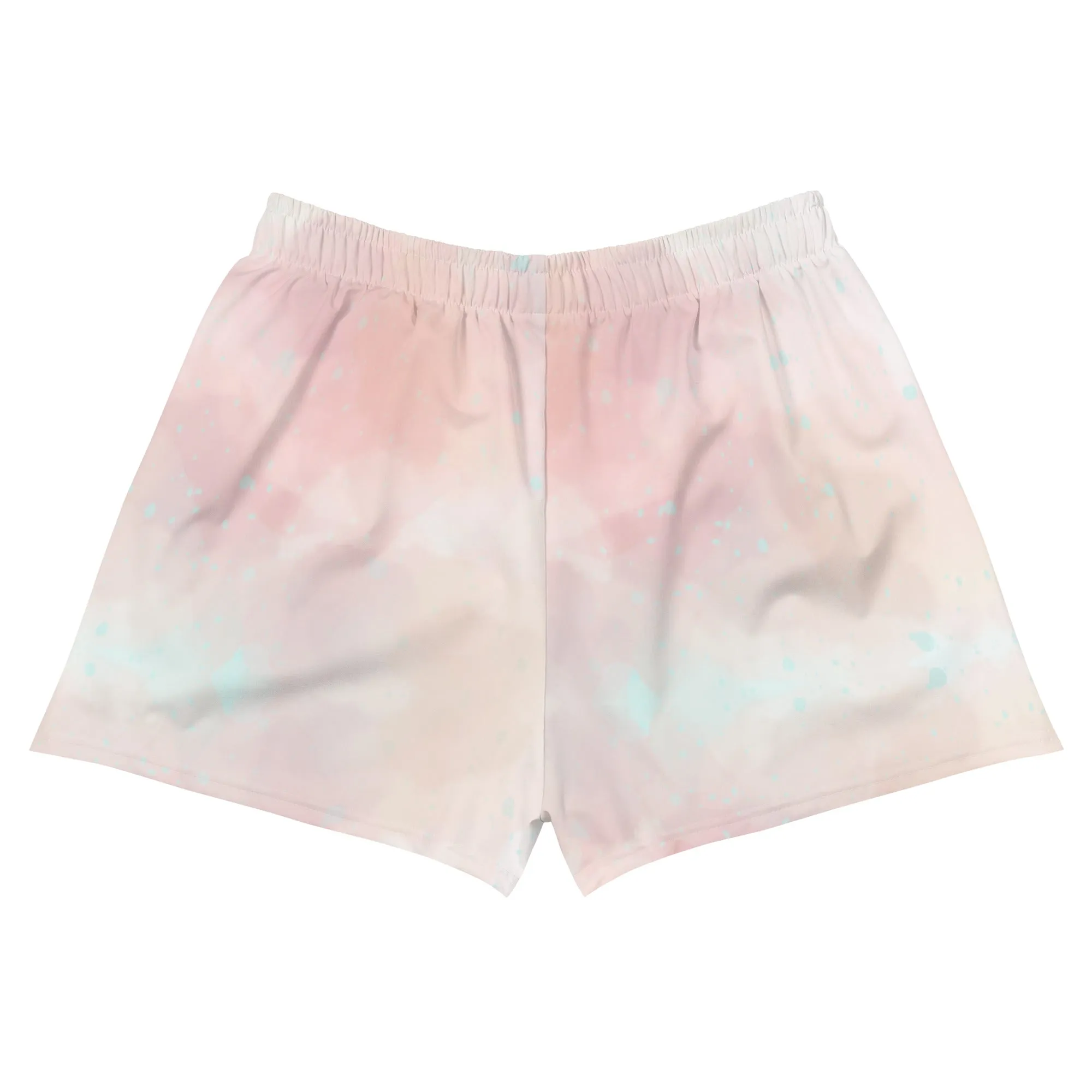 Pink Vaporwave- Women’s Eco Athletic Shorts