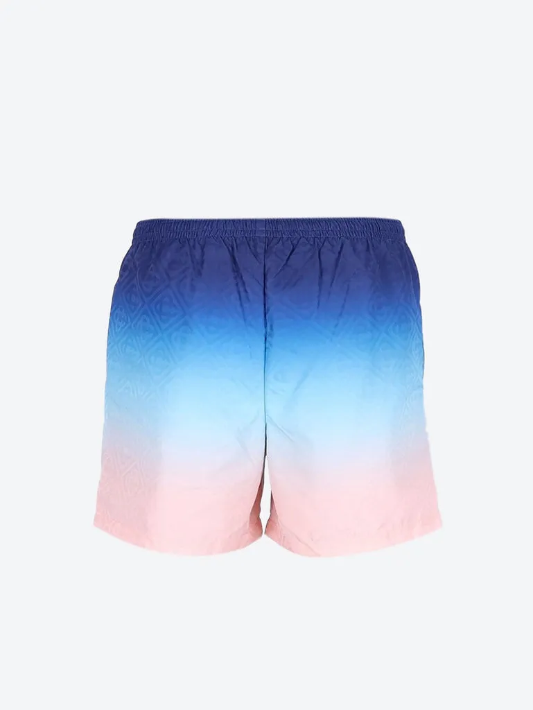 Printed swim shorts