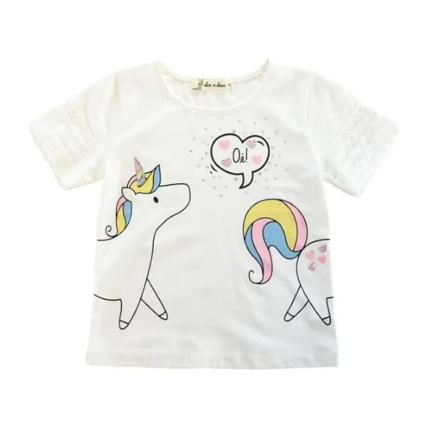 Rhinestone Unicorn Tee