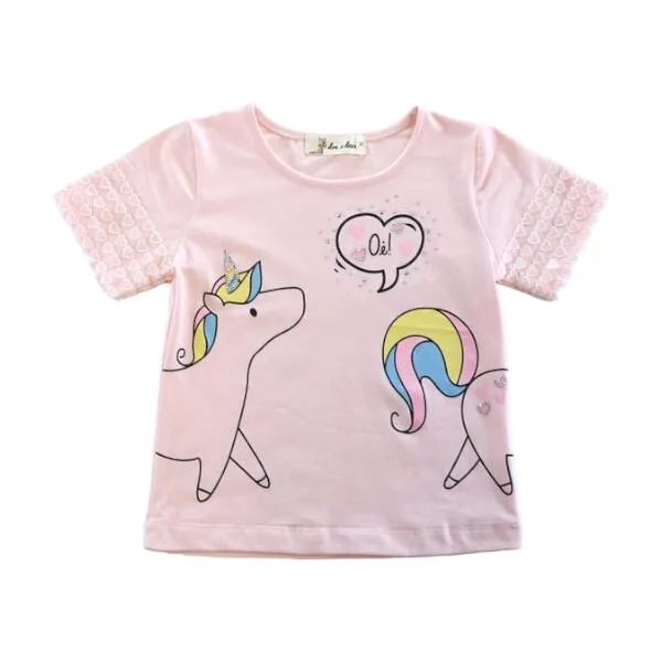 Rhinestone Unicorn Tee