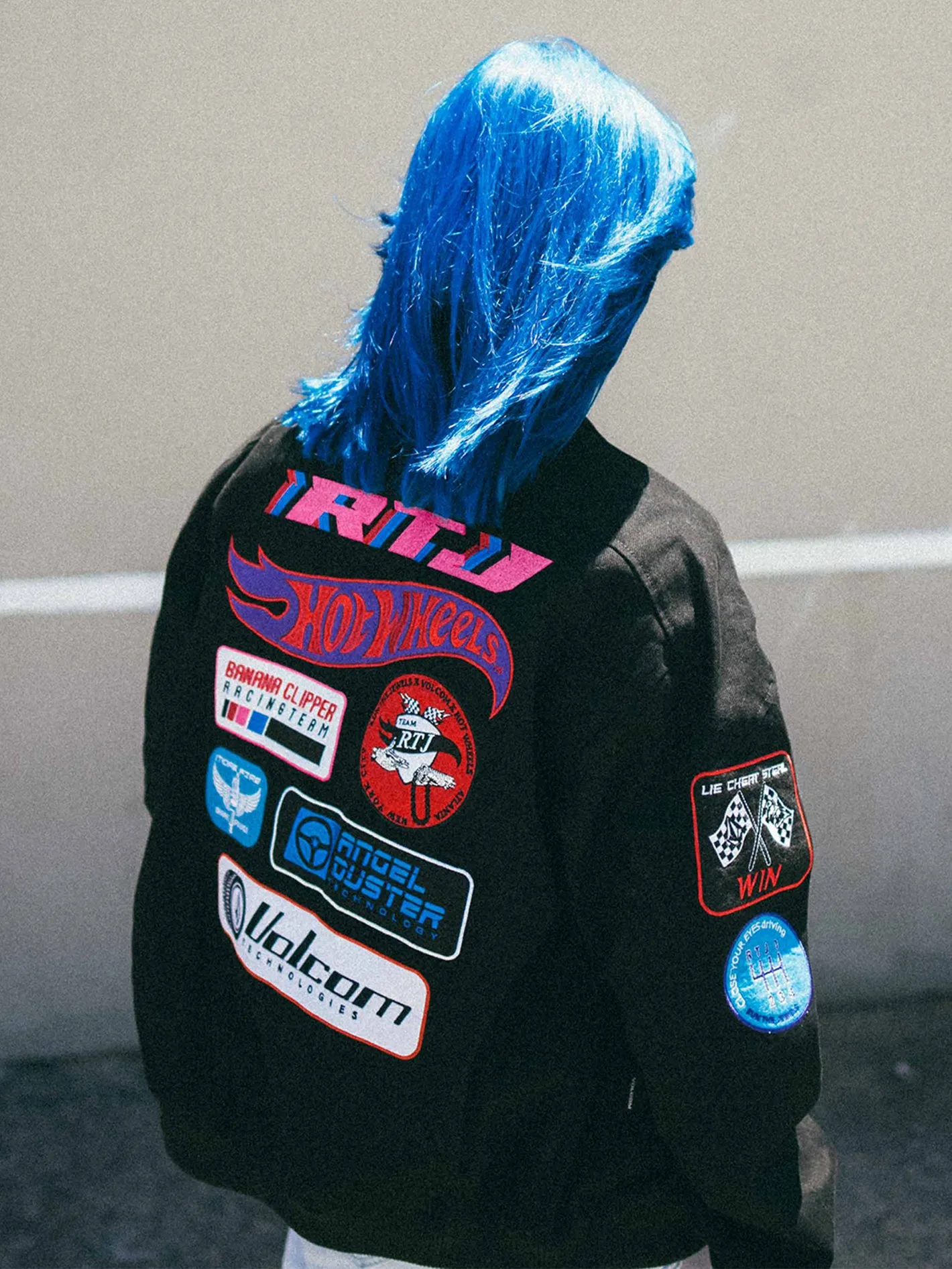 RTJ X Hot Wheels Patch Jacket - Black