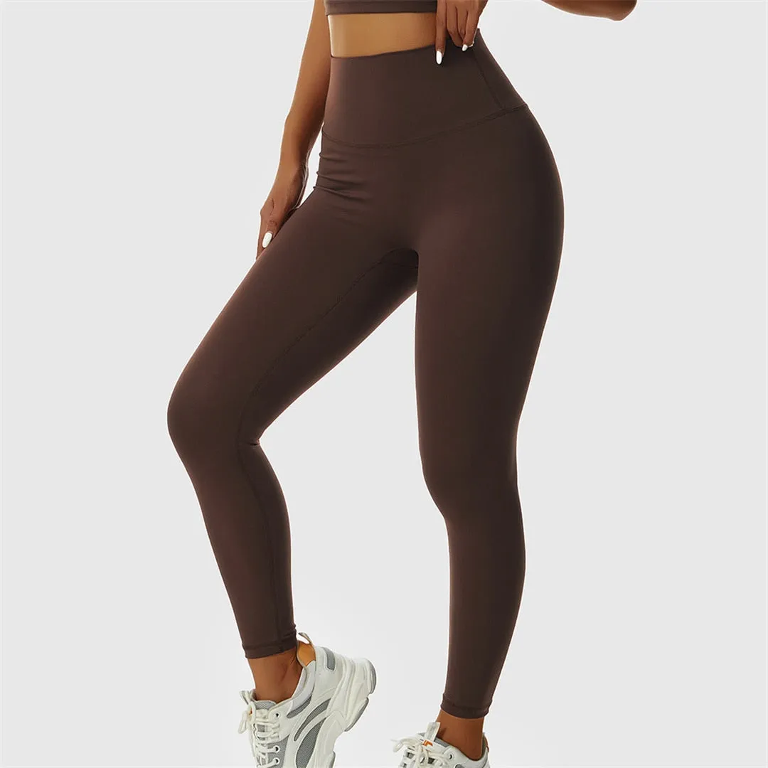 S - XL Sexy Yoga Pants High Waist Leggings Women Fitness Tight Seamless Leggings For Women Gym Sport Elastic Pants Female A087P