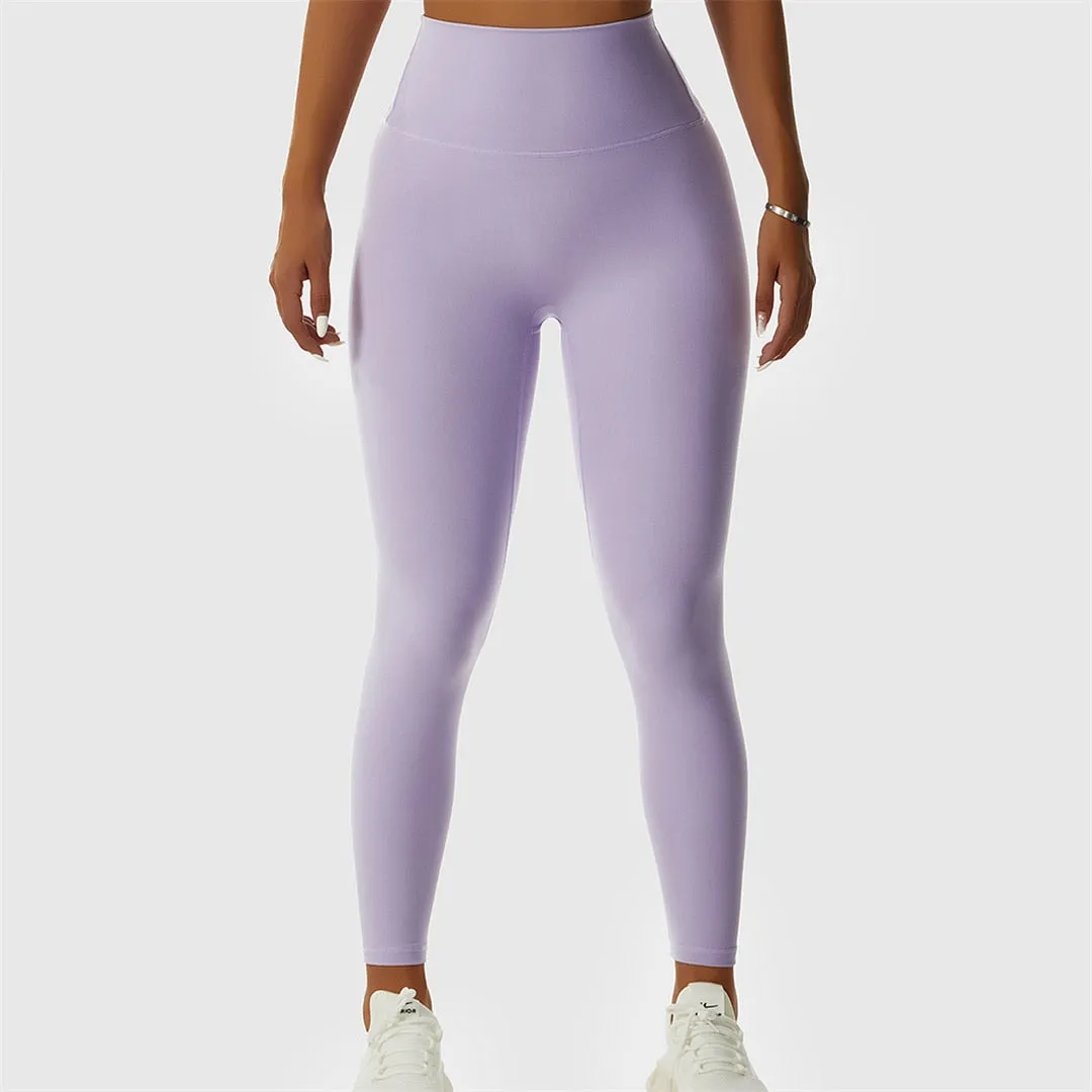 S - XL Sexy Yoga Pants High Waist Leggings Women Fitness Tight Seamless Leggings For Women Gym Sport Elastic Pants Female A087P