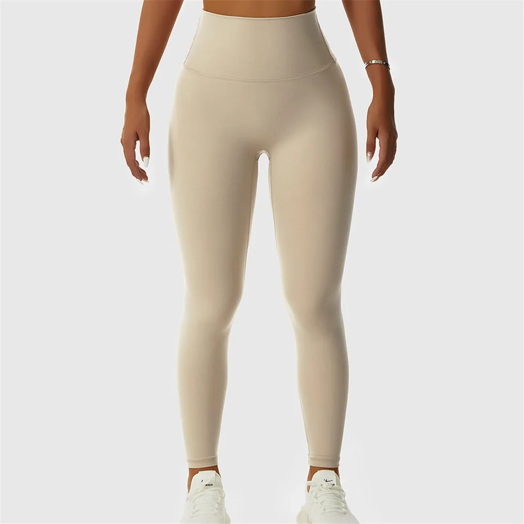 S - XL Sexy Yoga Pants High Waist Leggings Women Fitness Tight Seamless Leggings For Women Gym Sport Elastic Pants Female A087P