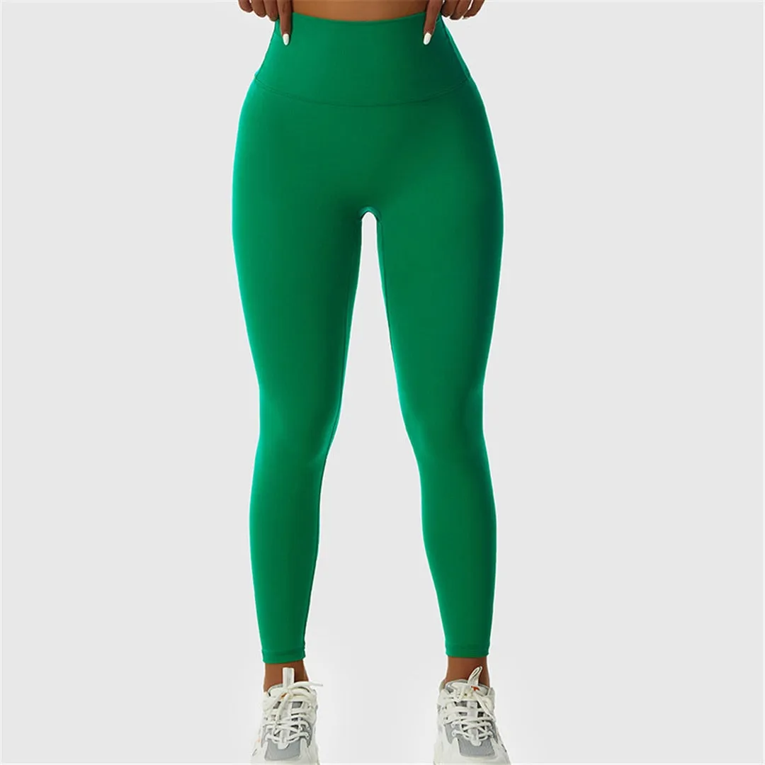 S - XL Sexy Yoga Pants High Waist Leggings Women Fitness Tight Seamless Leggings For Women Gym Sport Elastic Pants Female A087P