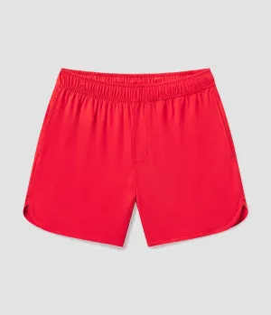 Sand To Surf Volley Shorts  - Rio Red (5" inseam)