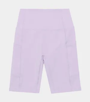 Shayla Biker Shorts Womens Shorts (Purple)