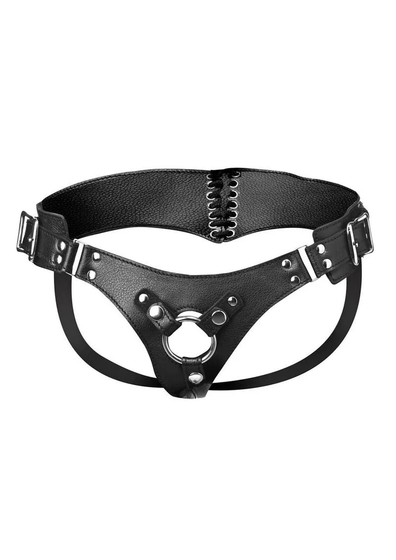 Strap U Bodice Corset Style Strap-On Harness