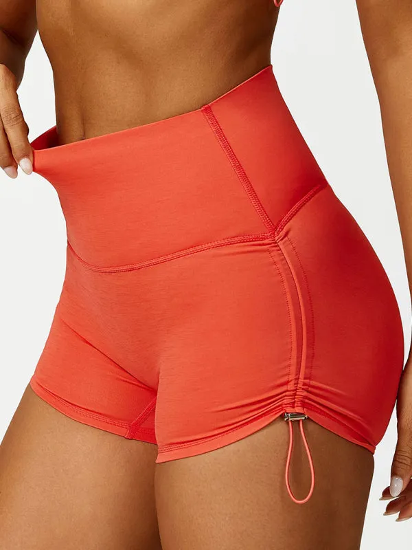 TEEK - Drawstring Yoga Breathable Running Tight Shorts