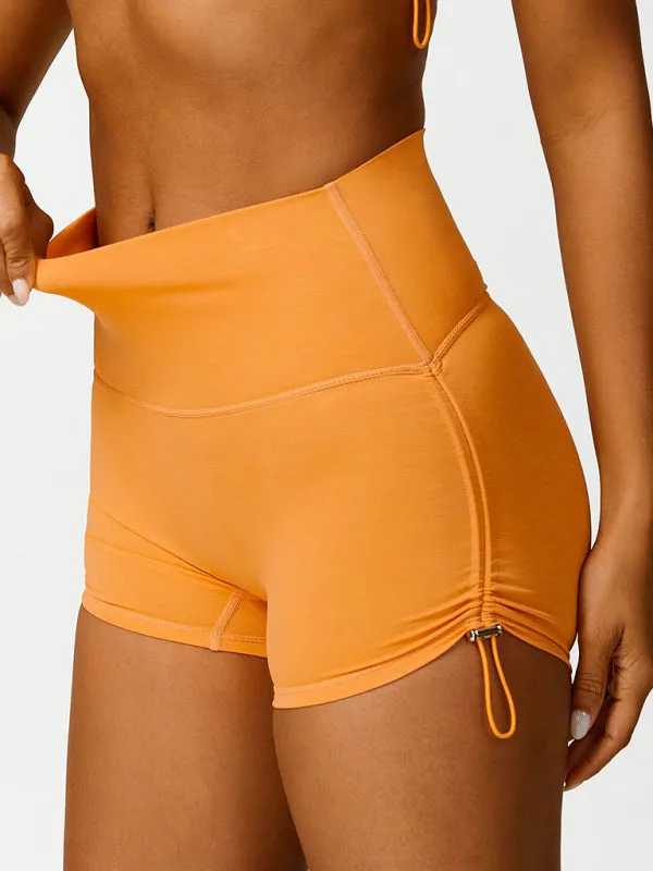 TEEK - Drawstring Yoga Breathable Running Tight Shorts