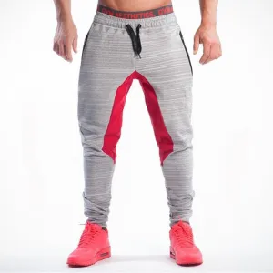 Two Color Contrast Joggers Sweatpants