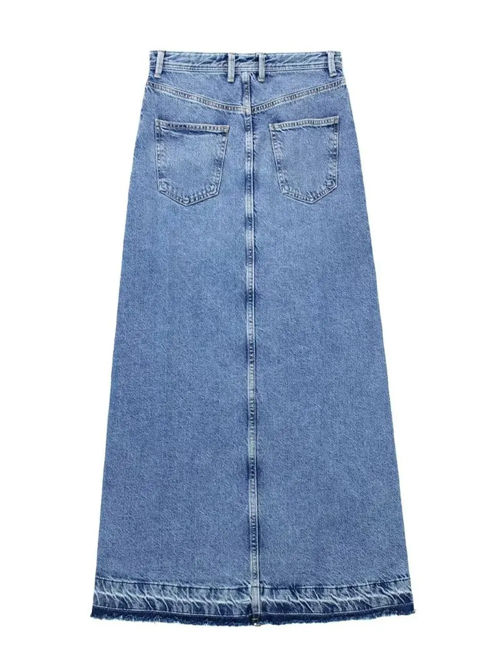 Zoey Denim Midi Skirt